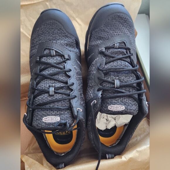 Keen Terradora II WP Sneaker Black/ Magnet (Women's) Size 10.5 - Picture 3 of 5